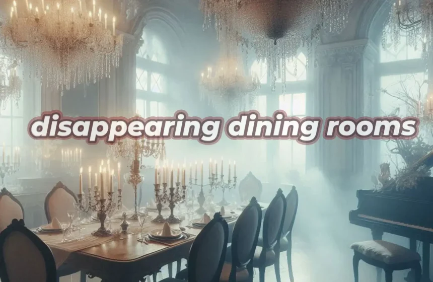 disappearing dining rooms