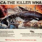 Orca movie poster featuring a killer whale.