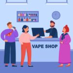 a shop having vape